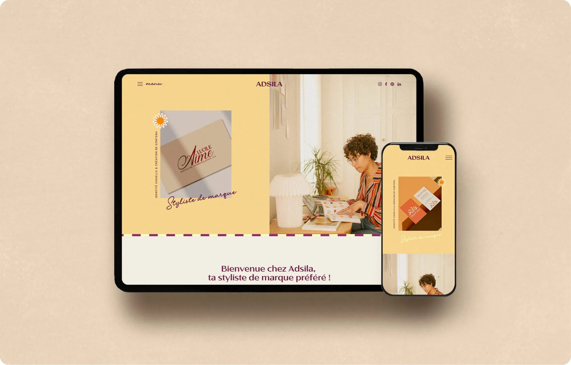 template-portfolio-sur-mesure-adsila